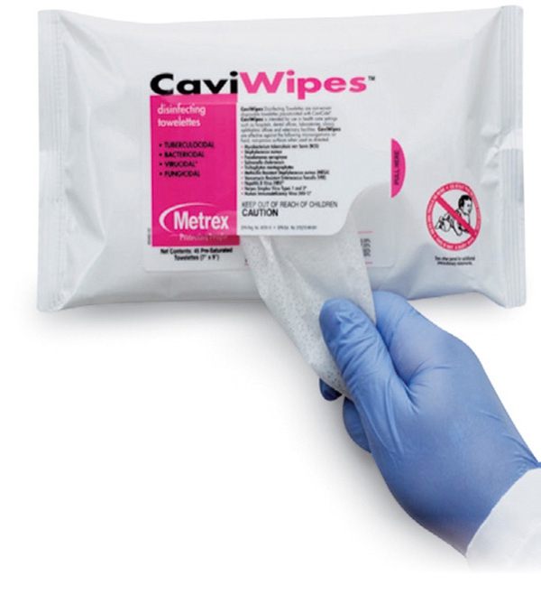 Lingettes CaviWipes Le sachet de 45 lingettes 110814