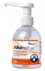 Gel hydroalcoolique Alkafresh Gel 300 ml avec Pompe  23038
