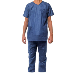 PYJAMAS BLEU FONCE EN PP 40G/M²   28608