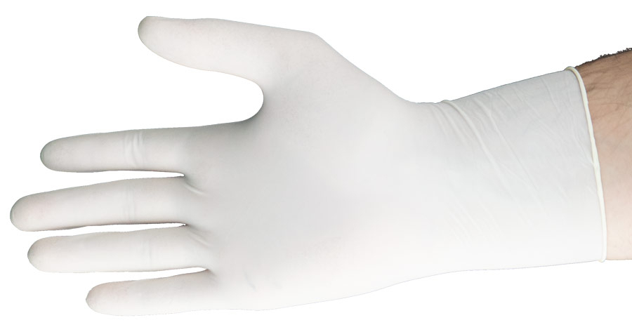 Gants d’examen en latex poudrés  28593