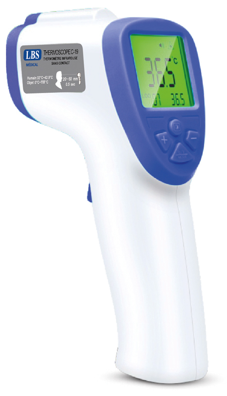 Thermomètre sans contact Thermoscope LBS Medical